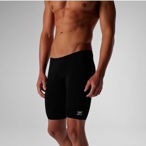 Speedo mens swimsuit jammers endurance plus black size 36 new